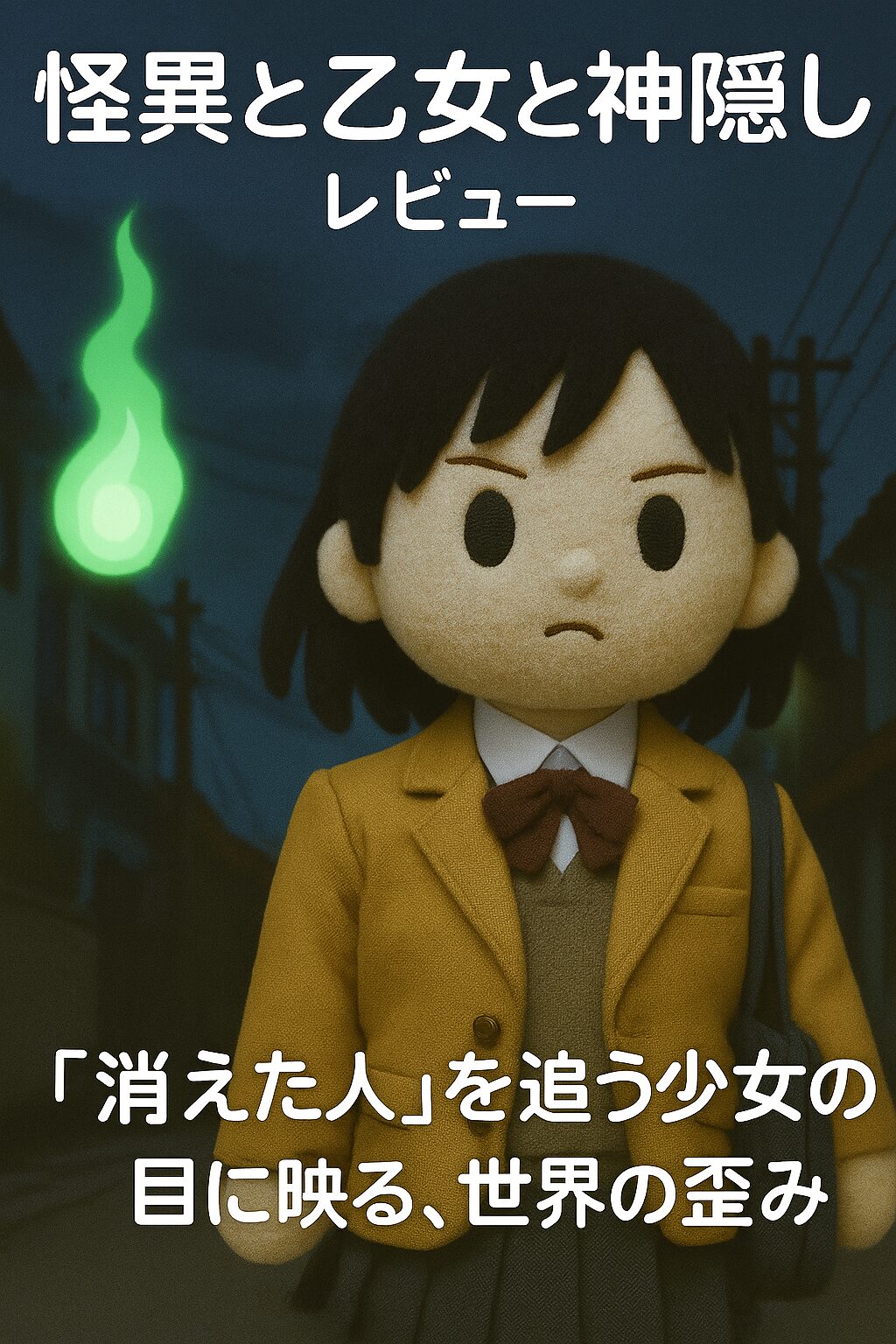 この世界には、言葉にできない“違和感”がある。 それは、ふとした瞬間に現れ、音もなく誰かをさらっていく―― 目をそらせば、気づかないままで済んだかもしれない。 でも彼女は、見つめてしまった。「消えた人」の痕跡と、その“意味”を。