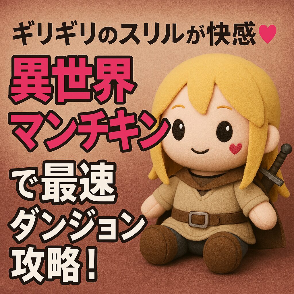 ギリギリのスリルが快感♡『異世界マンチキン』で最速ダンジョン攻略！